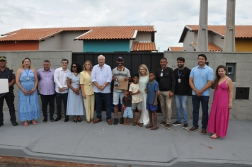 Foto - Entrega das casas do Programa Nosso Sonho Nosso Lar