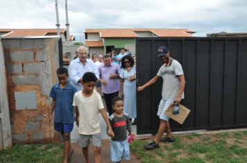 Foto - Entrega das casas do Programa Nosso Sonho Nosso Lar