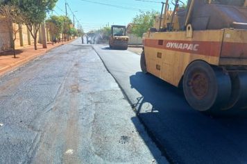 Prefeitura segue com obras de recape em diversos trechos da cidade