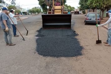 Operação Tapa Buracos continua pelas vias da cidade