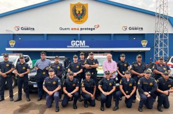 Prefeitura entrega novos equipamentos para a Guarda Civil Municipal