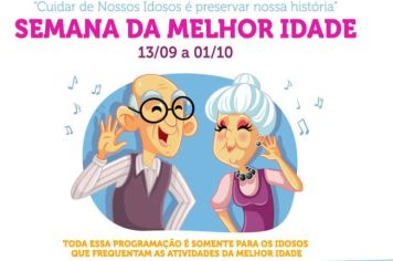 Fundo Social promove a Semana da Melhor Idade 