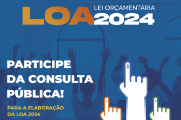 População já pode participar de sugestões para o Orçamento 2024 no site da Prefeitura   