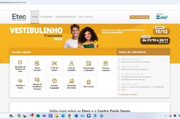 Vestibulinho ETEC de Guaíra 2025: Invista no Seu Futuro