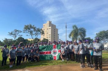 Turmas de caminhada da prefeitura participam de Circuito de Corrida em Barretos