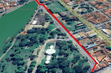 Mobilidade Urbana: Prefeitura de Guaíra inicia instalação de ciclovia no Parque Maracá