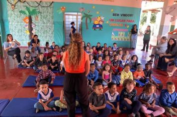 Semana do Meio Ambiente conscientizando crianças da rede municipal de ensino