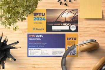 Boletos do IPTU já estão disponíveis no site da Prefeitura