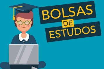 Bolsas estudos, inscrições até dia 1 de março 