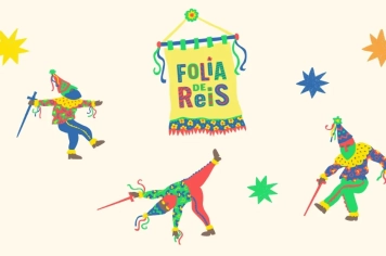 Foliões de Reis realizam encerramento festivo na Praça São Sebastião