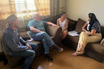 Diretoria de Saúde realiza visita aos pais do paciente Davi