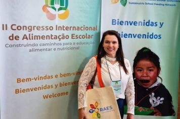 Guaíra participa do II Congresso Internacional de Alimentação Escolar, em Brasília