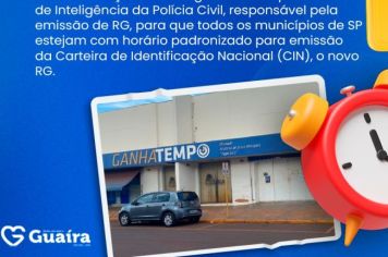 Ganha Tempo amplia horário de atendimento