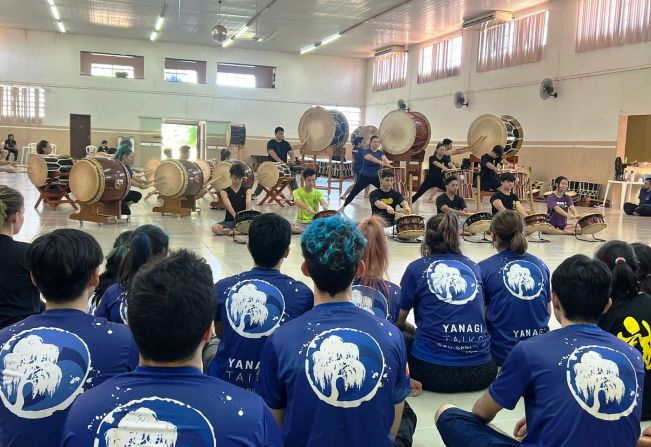 Prefeito acompanha o XIV Treino Regional Centro Norte de Taiko