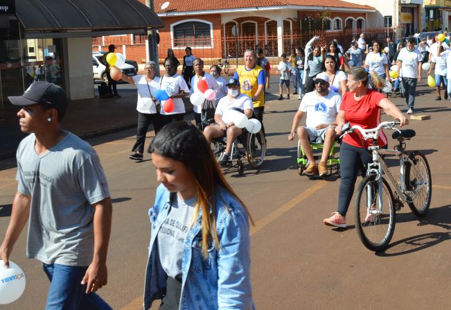 Almoço e Caminhada Inclusiva na “Semana das Deficiências”