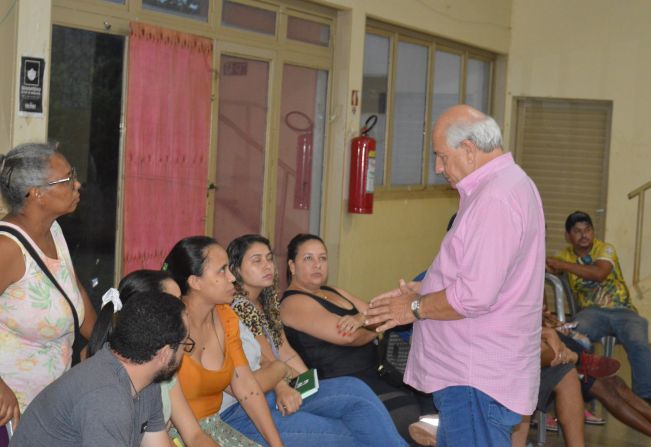 Reunião entre os ambulantes termina com boa aceitação entre os presentes