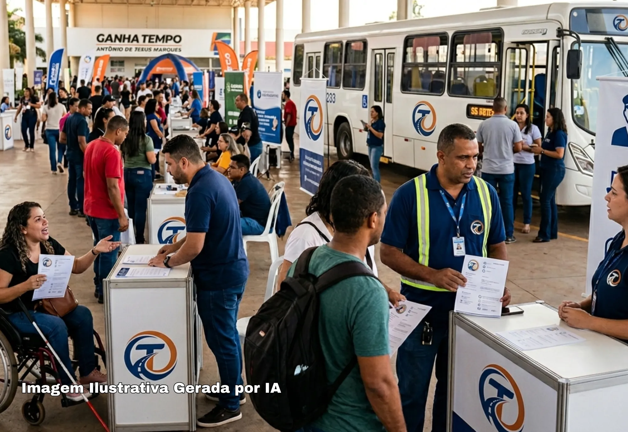 Feirão do Emprego da ESTT e PAT atrai vagas no Ganha Tempo