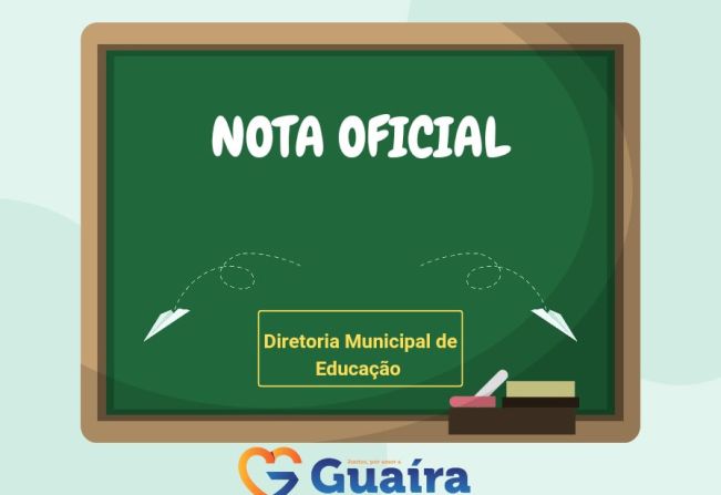 Nota de Esclarecimento - Diretoria de Educação