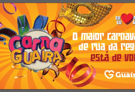 Faltam só 4 dias para o CarnaGuaira, Eu Amo Folia 2025