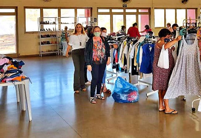 Fundo Social de Solidariedade apresenta resultado do bazar “Brechó Solidário”