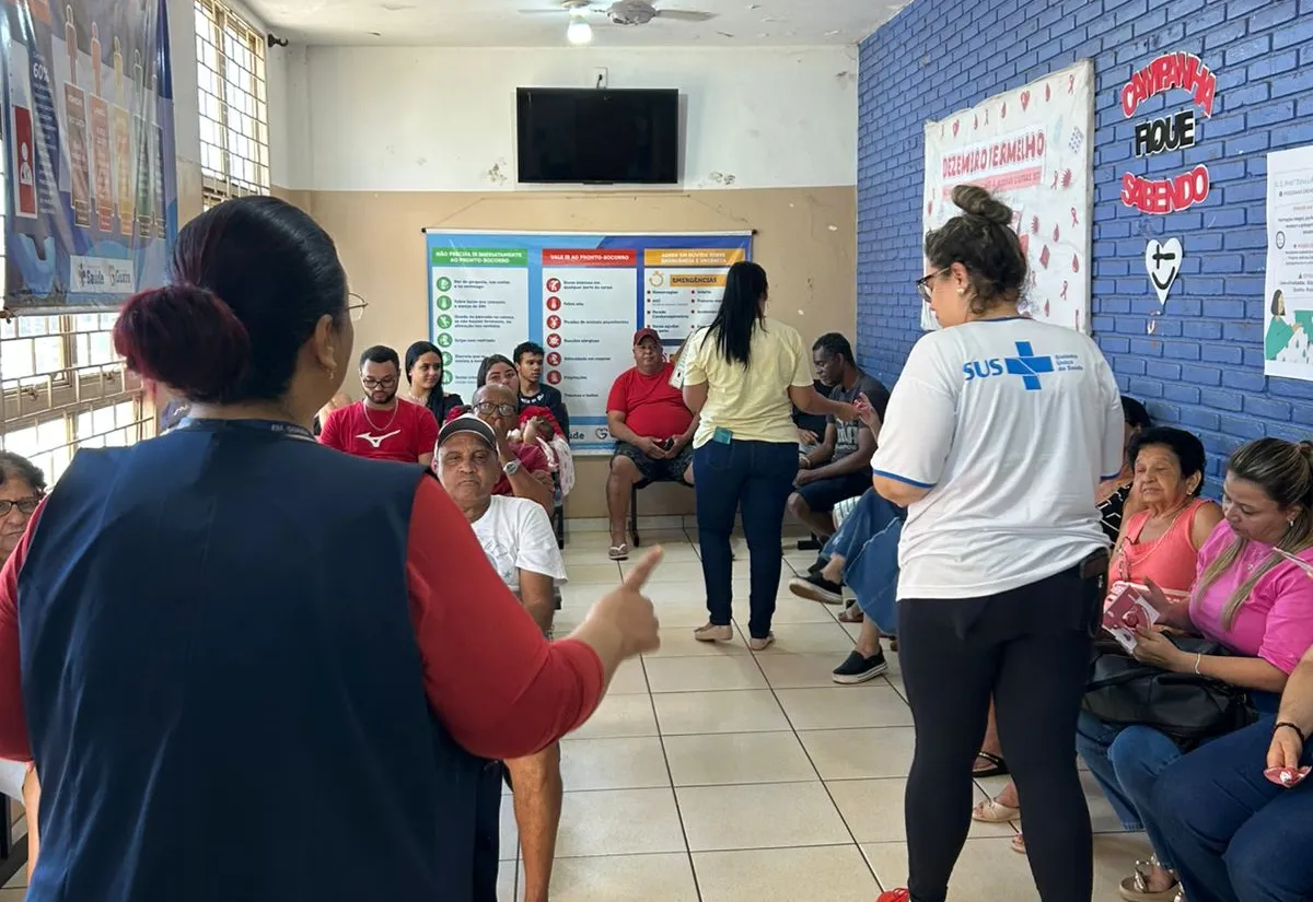 Dezembro Vermelho: USF Dr. José Vilela Junqueira tem ação de testagem e orientação 