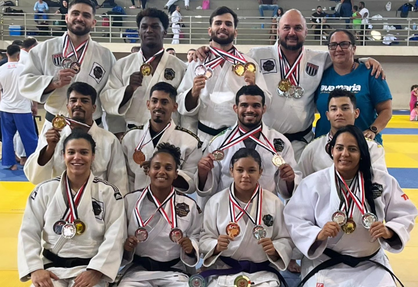 Jogos Regionais: Judô de Guaíra é campeã no masculino e vice no feminino