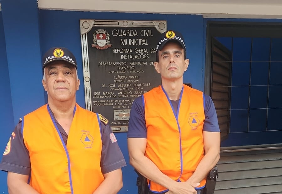 Teste: sirenes da Usina de Porto Colômbia tocam em Guaíra com acompanhamento da GCM