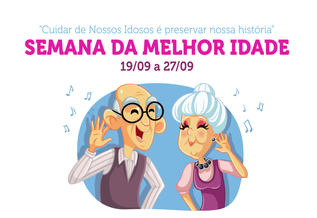 Semana da Melhor idade será de 19/09 a 27/09