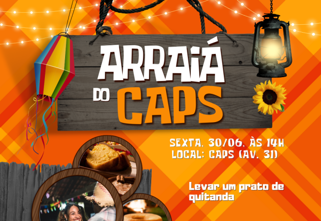 CAPS I prepara festa junina para seus atendidos e comunidade guairense