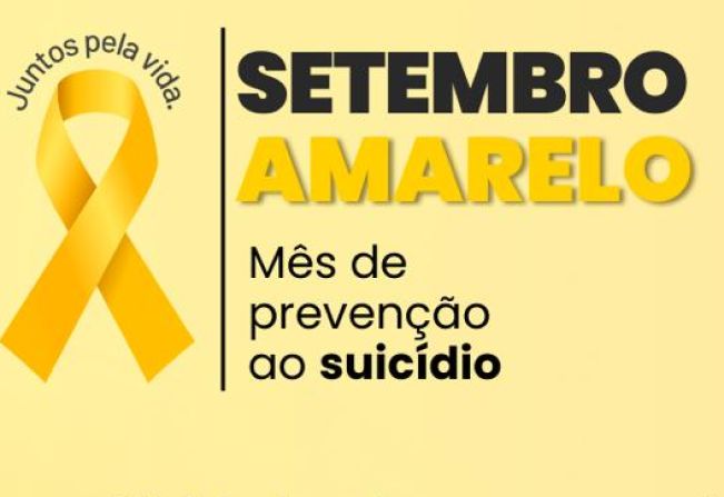 Confira as atividades de encerramento do Setembro Amarelo “Se precisar, peça ajuda!”