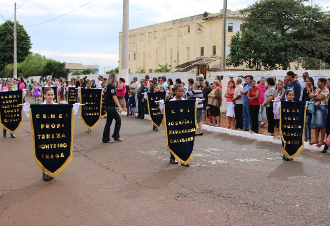 Desfile será em frente a Casa de Cultura