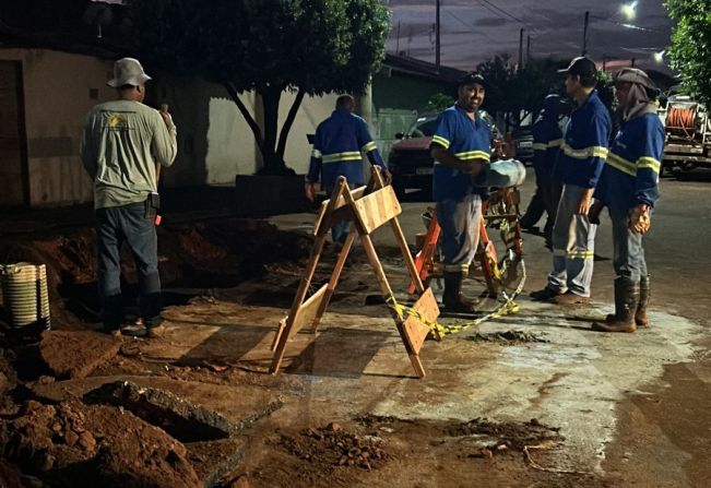 Obra de interligação de água do Antônio Nogueira Lelis é finalizada