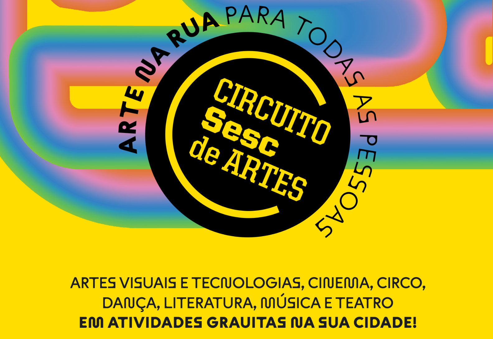 Guaíra recebe Circuito Sesc de Artes no próximo dia 1º de junho