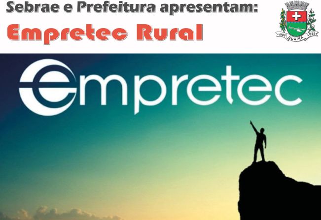 Sebrae e Prefeitura apresentam o Empretec Rural 