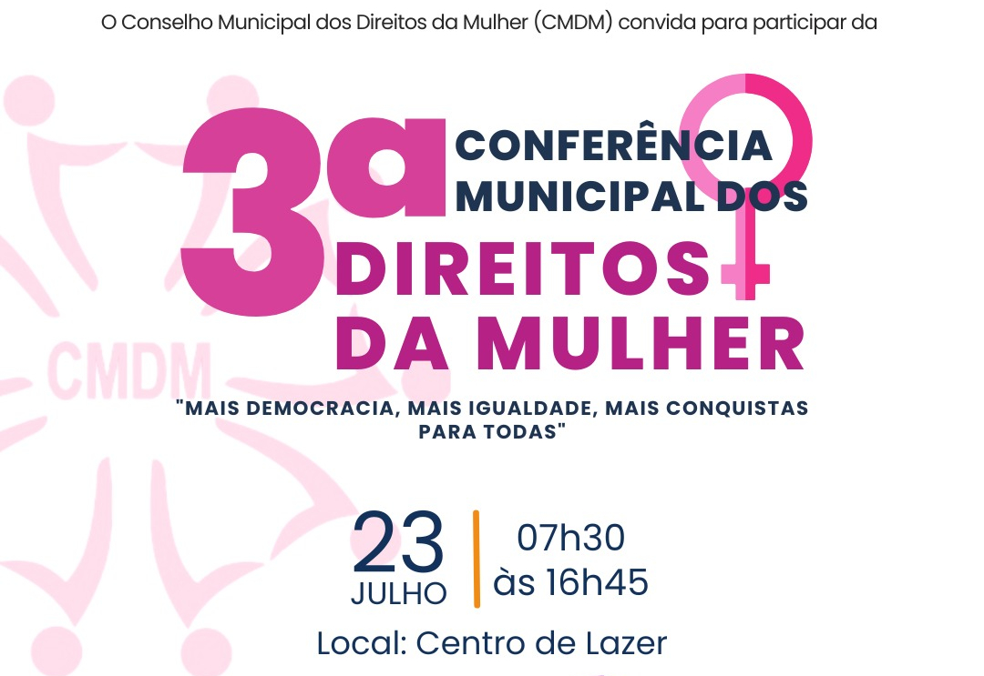 Guaíra se prepara para a 3ª Conferência Municipal dos Direitos da Mulher