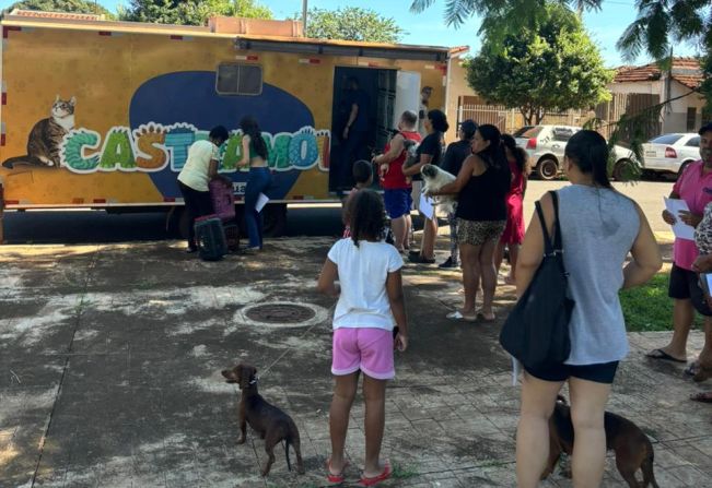 Mutirão de Castração na região do Bairro Bom Jesus