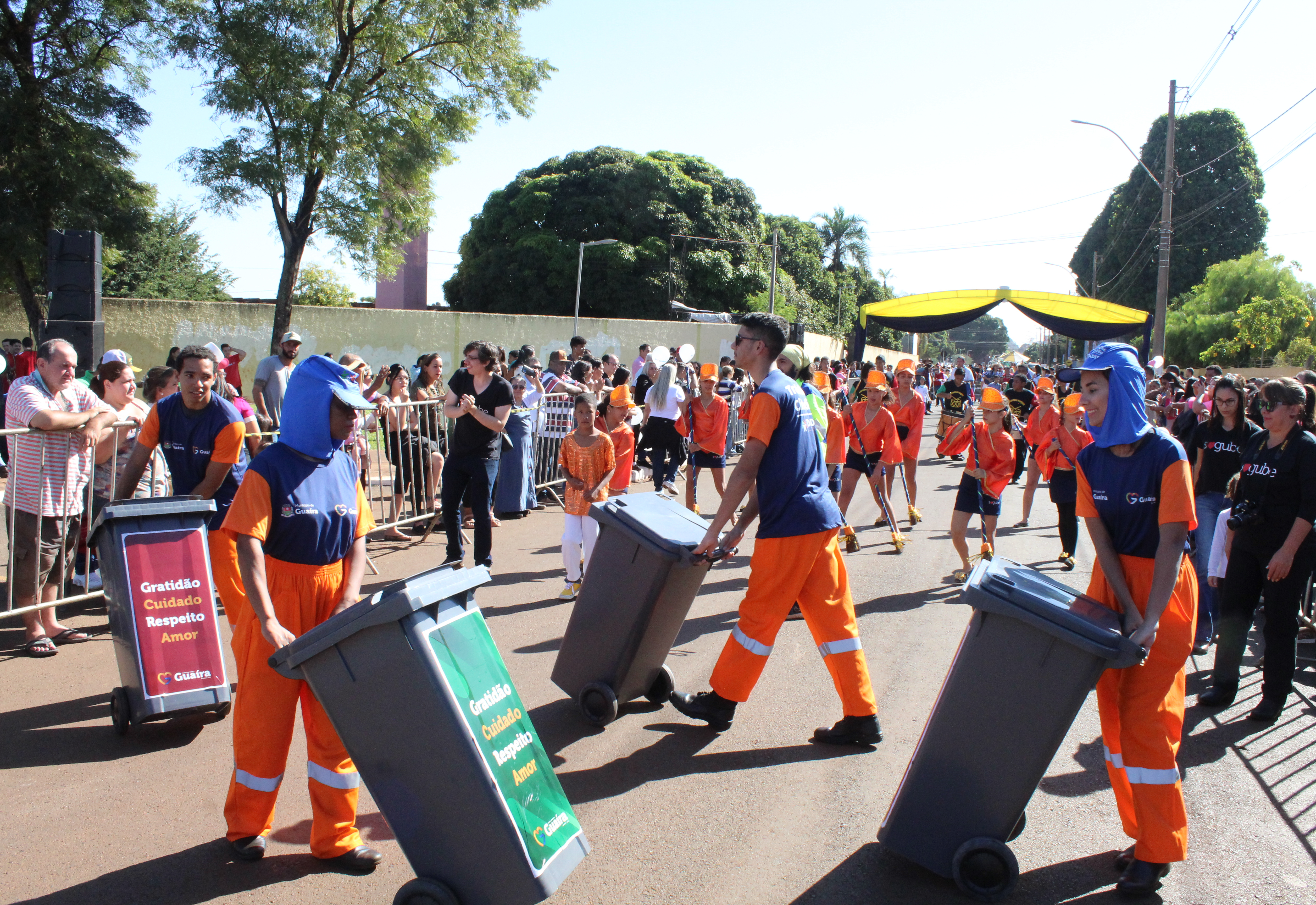 Guaíra celebra 96 anos com desfile cívico que une tradição e sustentabilidade