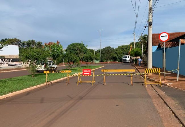 Avenida Gabriel Garcia Leal está interditada na altura AABB