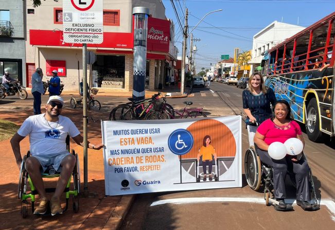 Durante a Semana de Prevenção às Deficiências, campanha destaca conscientização no trânsito