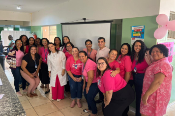 Outubro Rosa em ação: USF do João Vacaro promove palestra emocionante e reforça o poder da prevenção 