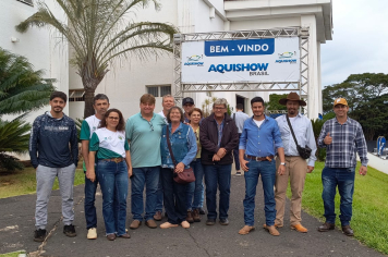 Comitiva de Guaíra explora inovações em aquicultura no Aquishow Brasil em Uberlândia 