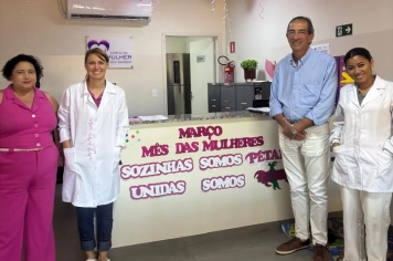 Mês da Mulher: Clínica da Mulher de Guaíra celebra com ambiente decorado e ampliação de serviços especializados