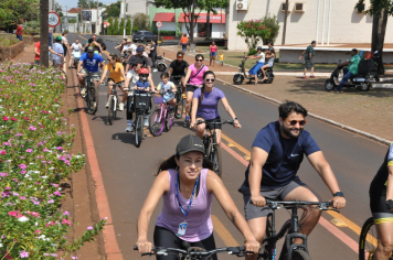 Guaíra promove a conscientização no trânsito com o passeio ciclístico 