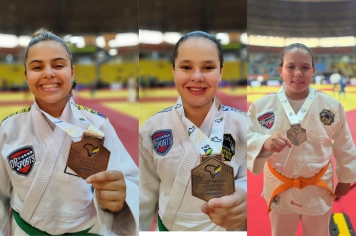 Judocas de Guaíra brilham em competição nacional com conquista de três medalhas
