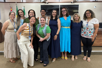 Guaíra fortalece a inclusão: servidoras do CAM participam de capacitação em TDL com presença do vice-prefeito