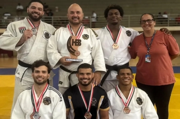 Judô de Guaíra brilha e conquista lugar inédito no pódio geral dos Jogos Abertos