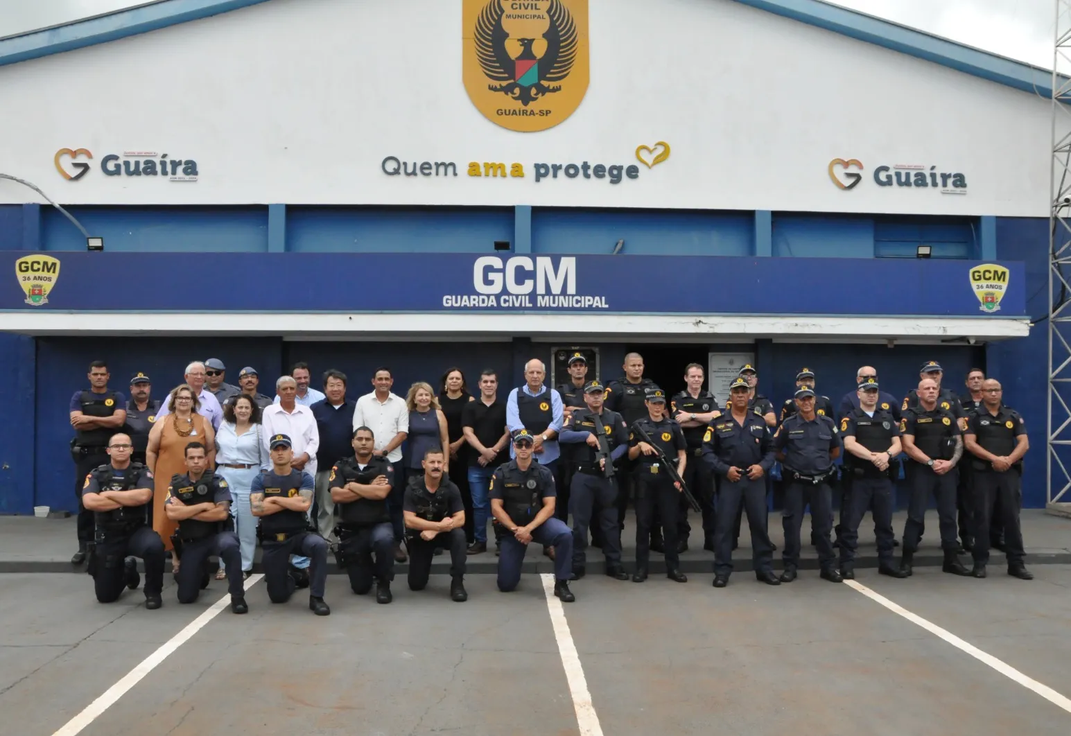 GCM de Guaíra recebe novas armas de fogo e coletes em investimento histórico