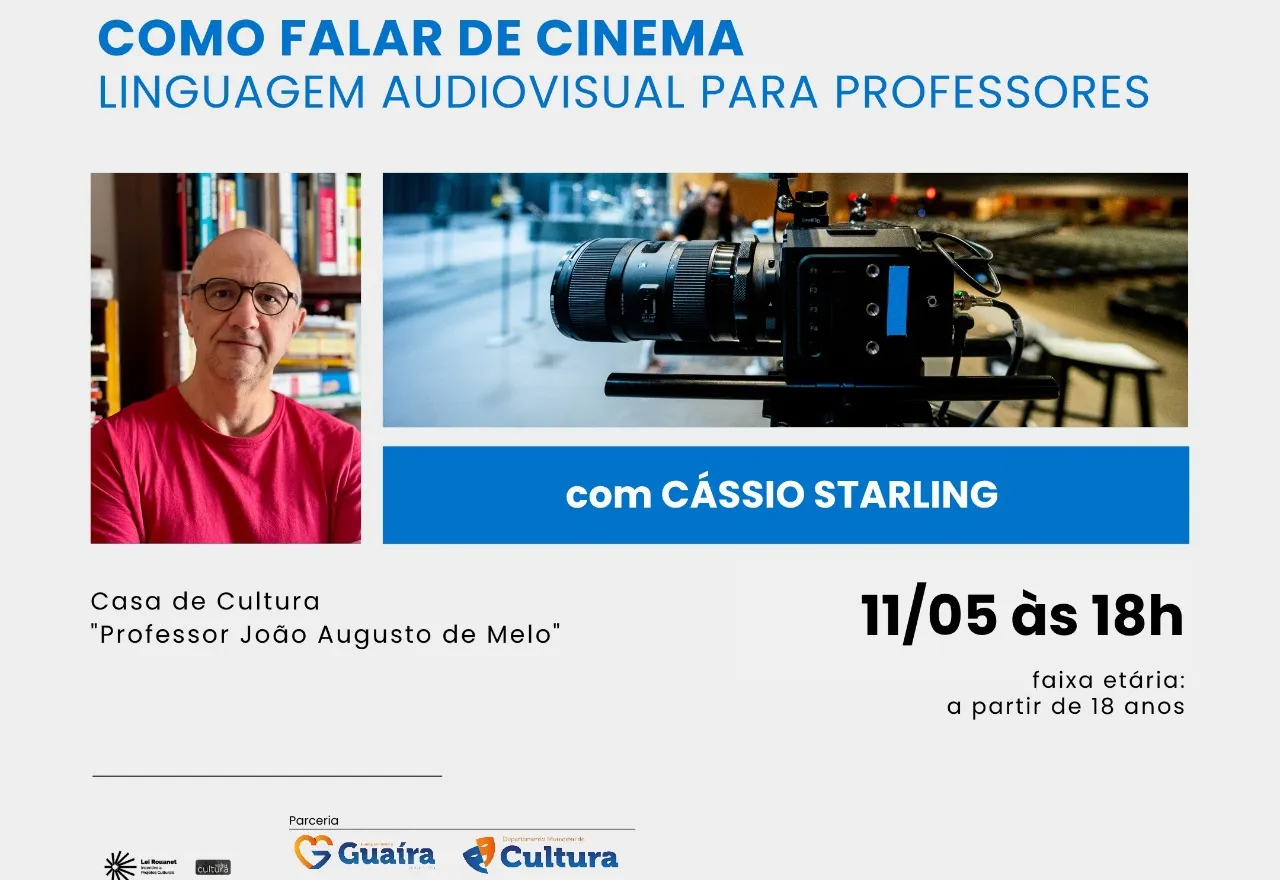 Cinema na Sala de Aula? Especialista Ensina a Linguagem das Telas para Educadores