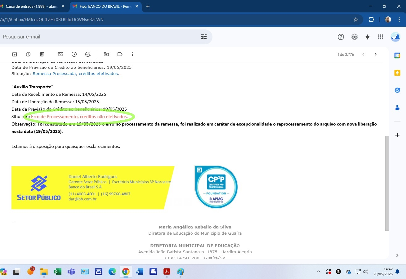 COMUNICADO
