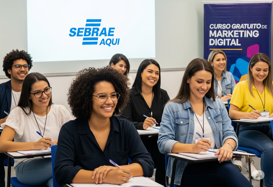 Sebrae Aqui e Prefeitura de Guaíra oferecem curso presencial e gratuito de Marketing Digital